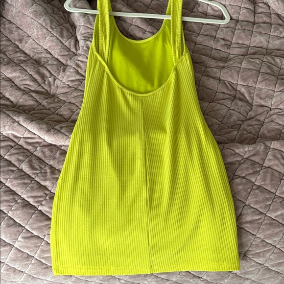 superdown Neon Yellow Mini Dress - Picture 3 of 5